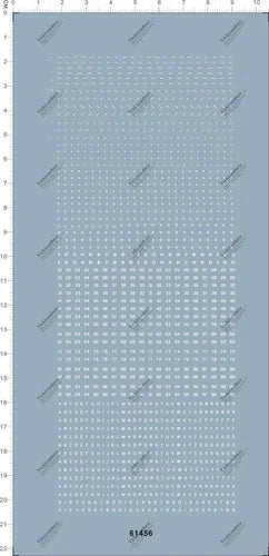 1/700 WWII 1944 US Navy flight brigade Essex class aircraft carrier Water Decal 07FC0E-D4 - KOEEK [1]