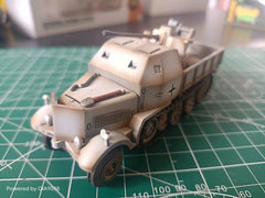 1:72 Scale WWII German Sd .Kfz.7/2 Flak37 Antiaircraft Gun Winter Painting Model 07FC0E-D4 - KOEEK [1]