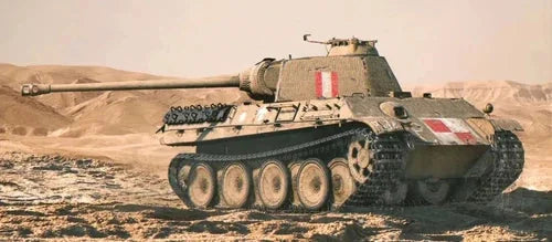1/72 The Panther G Polish Poodle Panther Ausf. G Medium Tank Water Slide Decal 07FC0E-D4 - KOEEK [2]