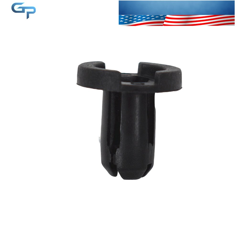 10010mm Clips Plastic Push Type Rivet Retainer Fastener Bumper Pin For Honda