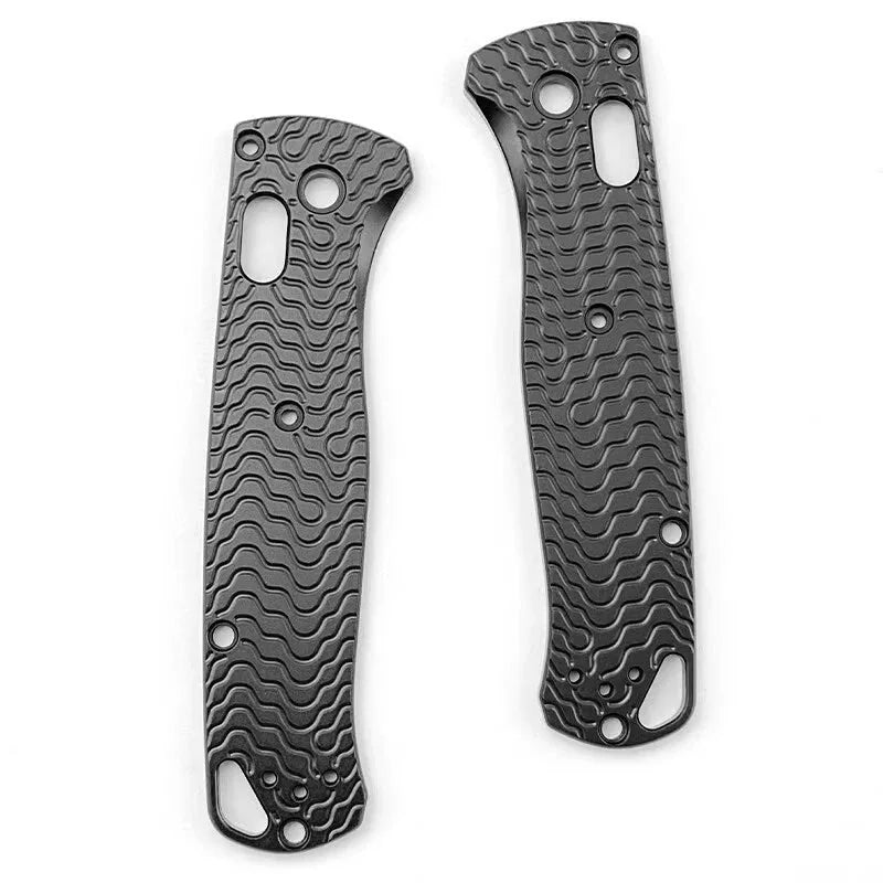 1 Pair Aluminum Alloy Handle Scales for Benchmade Bugout 535 Multiple Styles 07FC0E-D4 - KOEEK [7]