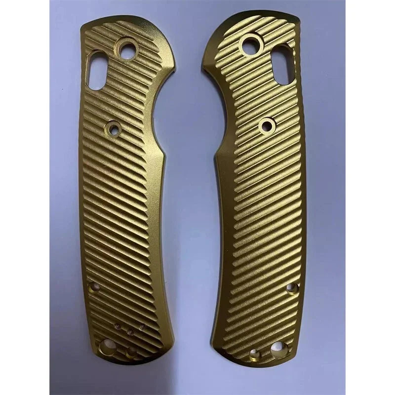 1 Pair Aluminum Alloy Handle Scales for Benchmade Griptilian 550/551 Knives 07FC0E-D4 - KOEEK [2]