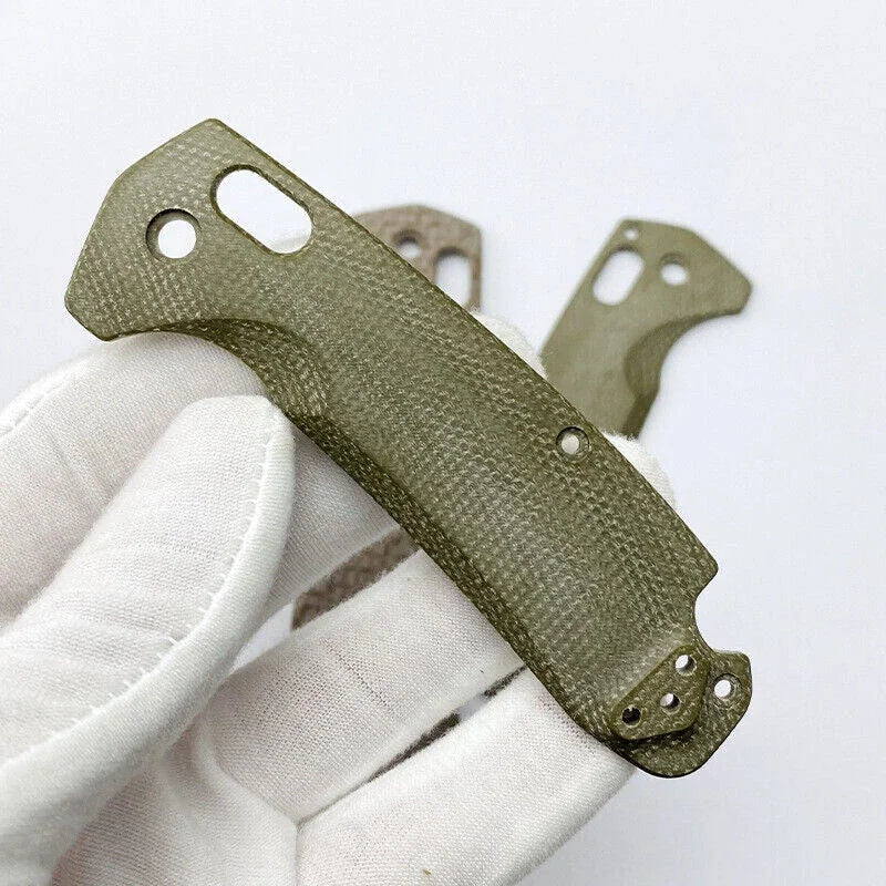1 Pair Custom Handle Scales Micarta Patch for Benchmade North Fork 15031 Knife 07FC0E-D4 - KOEEK [3]