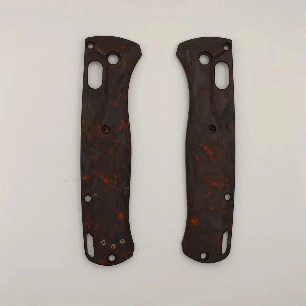 1 Pair Custom Made 3K Carbon Fiber Handle Scales For Benchmade Bugout 535 Knives 07FC0E-D4 - KOEEK [3]