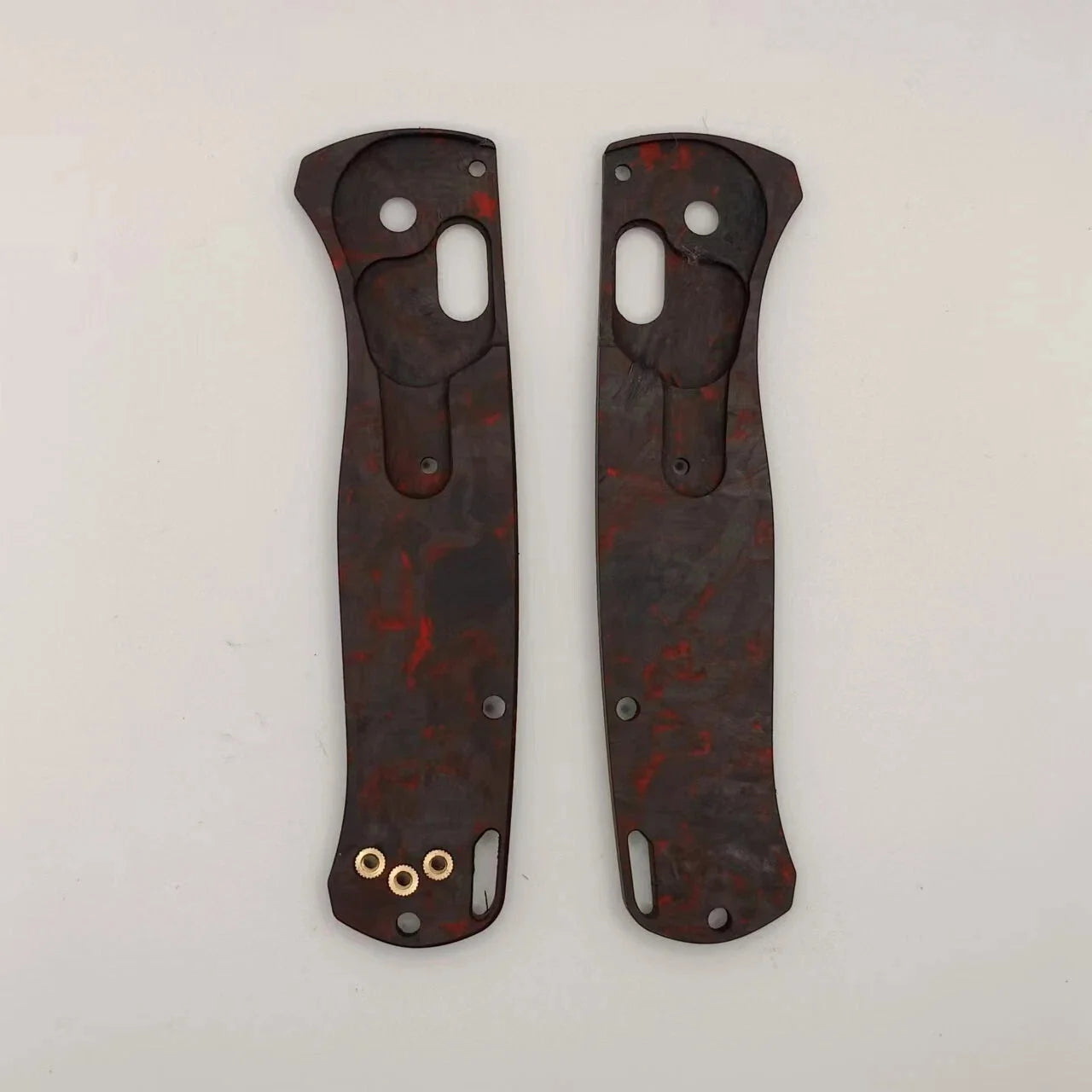 1 Pair Custom Made 3K Carbon Fiber Handle Scales For Benchmade Bugout 535 Knives 07FC0E-D4 - KOEEK [8]