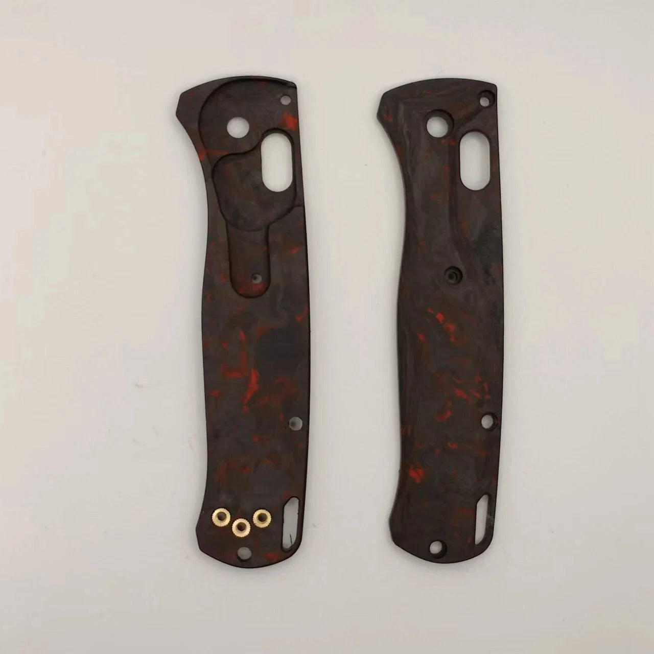 1 Pair Custom Made 3K Carbon Fiber Handle Scales For Benchmade Bugout 535 Knives 07FC0E-D4 - KOEEK [9]