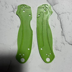 1 Pair Custom Made G10 Grip Knife Handle Scales for Spyderco C223 Para3 Knives 07FC0E-D4 - KOEEK [4]