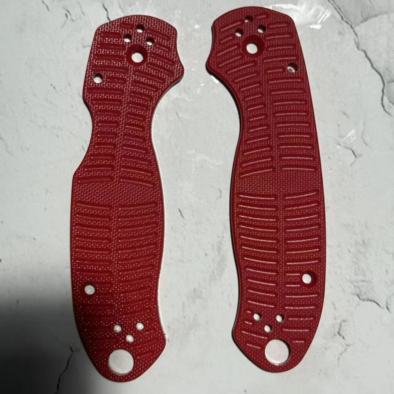 1 Pair Custom Made G10 Grip Knife Handle Scales for Spyderco C223 Para3 Knives 07FC0E-D4 - KOEEK [5]