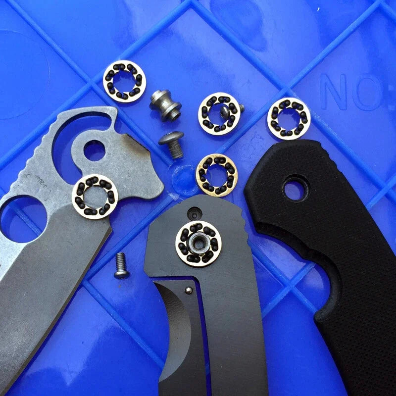 1 Pair Flipper Ceramic Ball bearing Quick Opening For C156 Folding Knife Tool 07FC0E-D4 - KOEEK [2]