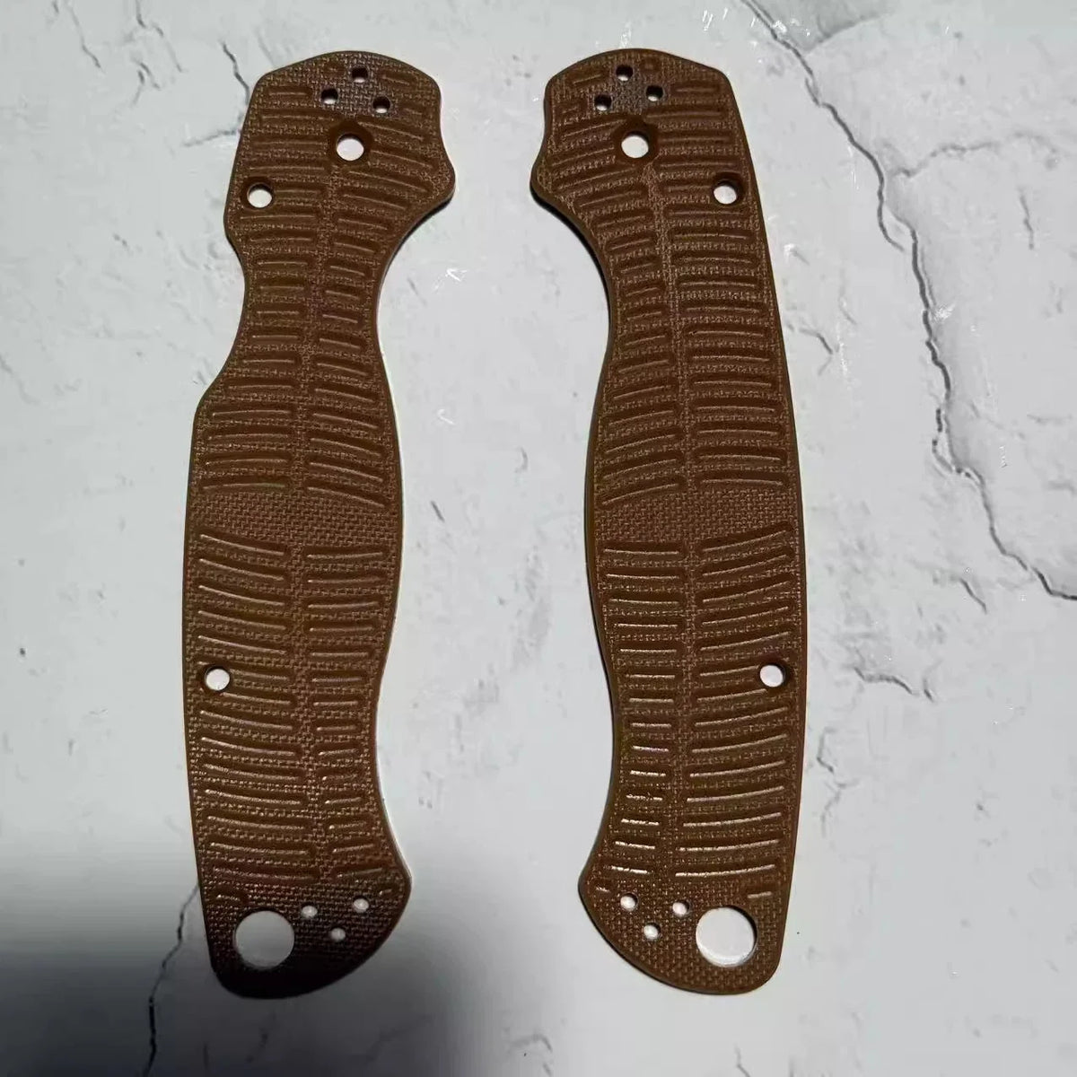 1 Pair G10 Material Knife Handle Scales for Spyderco C81 Para 2 Folding Knives 07FC0E-D4 - KOEEK [1]