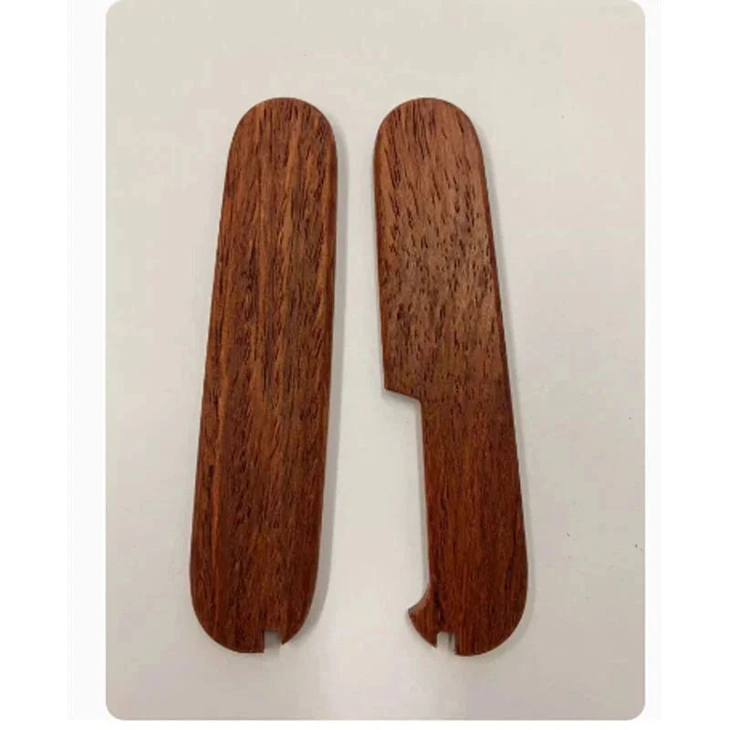 1 Pair Rosewood Grip Handle Scales For 91mm Victorinox Swiss Army Knives 07FC0E-D4 - KOEEK [1]