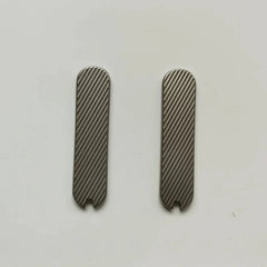 1 Pair Titanium Alloy Knife Handle Scales For 58MM Victorinox Swiss Army Knives 07FC0E-D4 - KOEEK [1]