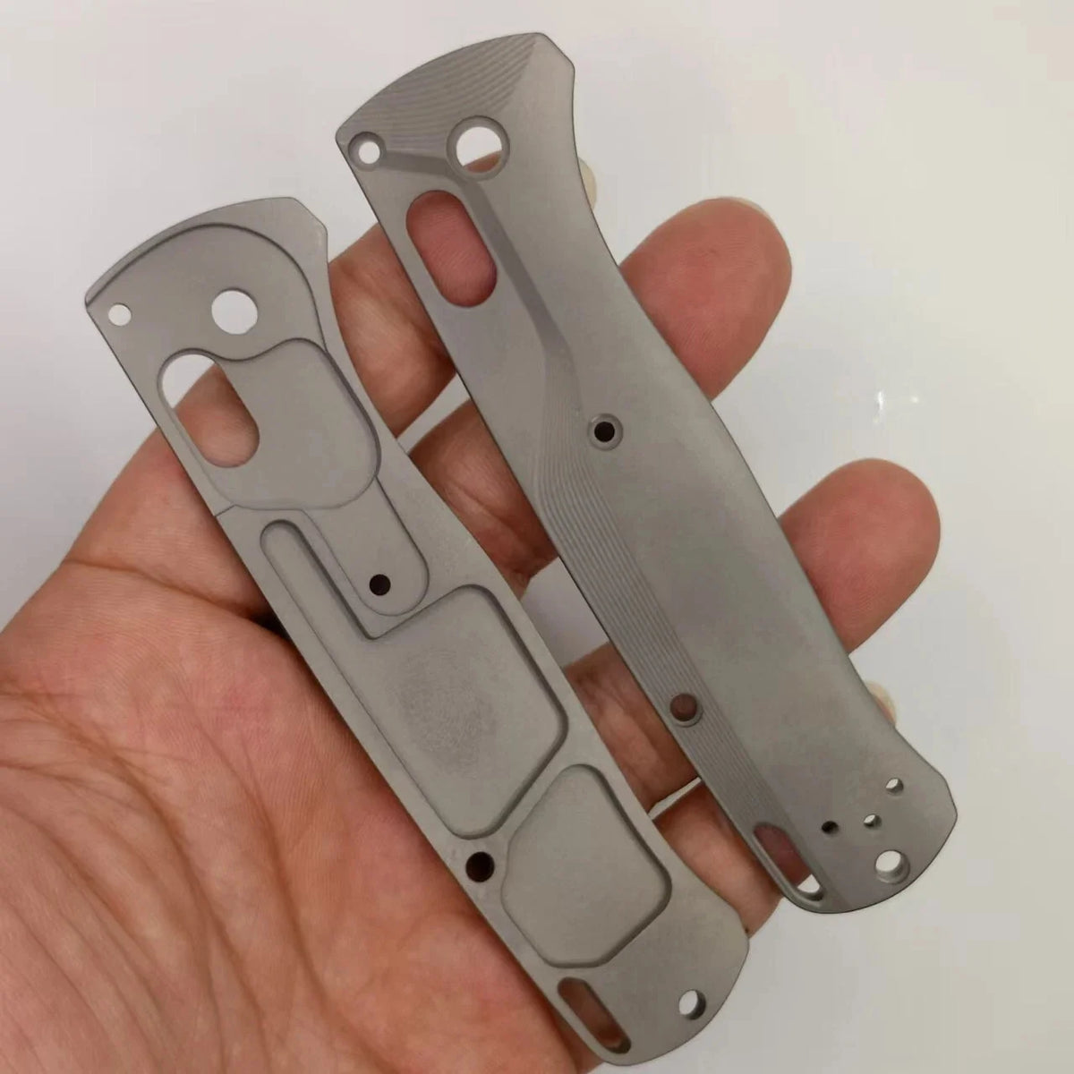 1 Pair Titanium Handle Scales for Benchmade Bugout 535 Knives 07FC0E-D4 - KOEEK [1]