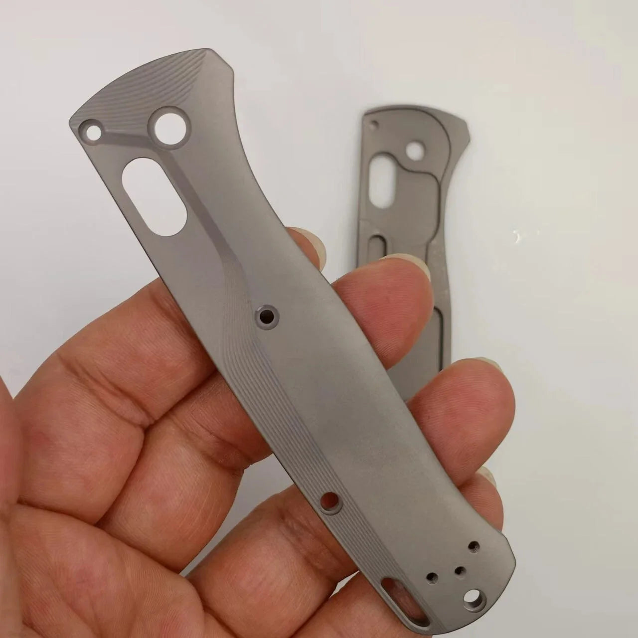1 Pair Titanium Handle Scales for Benchmade Bugout 535 Knives 07FC0E-D4 - KOEEK [9]