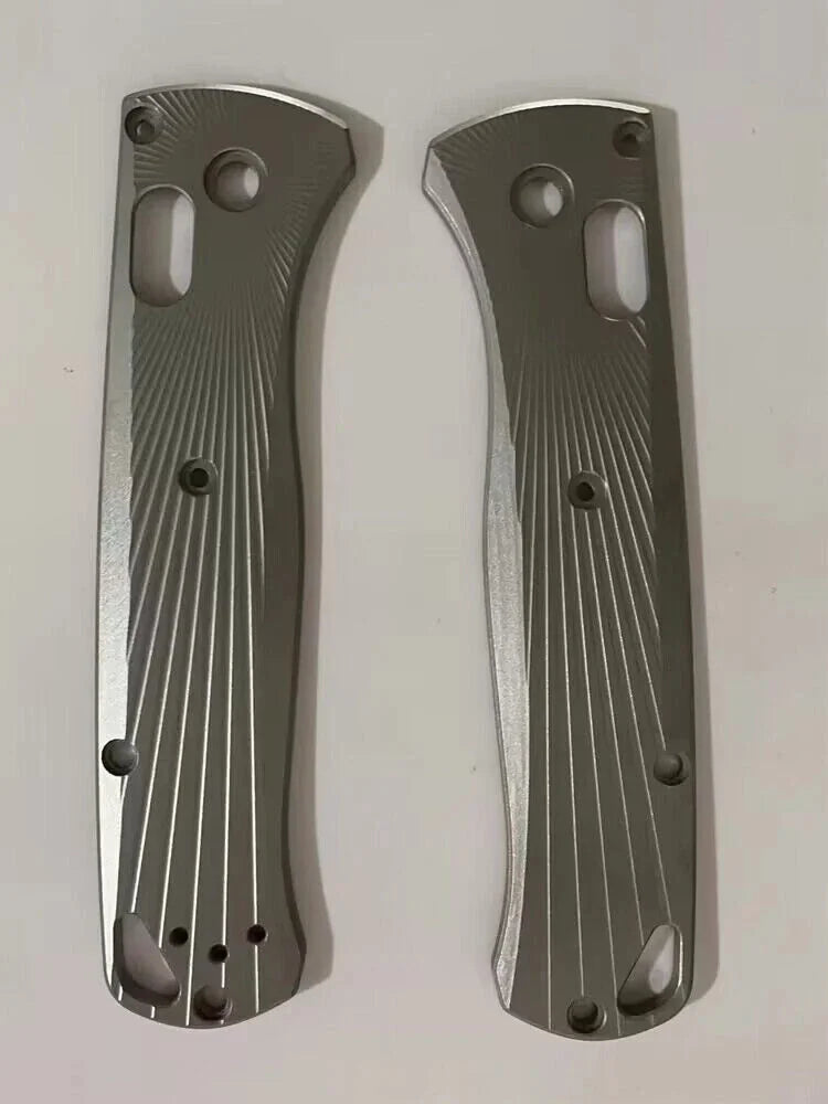 1 Pair Twill patter Titanium Handle Scales for Benchmade Bugout 535 Knives 07FC0E-D4 - KOEEK [1]