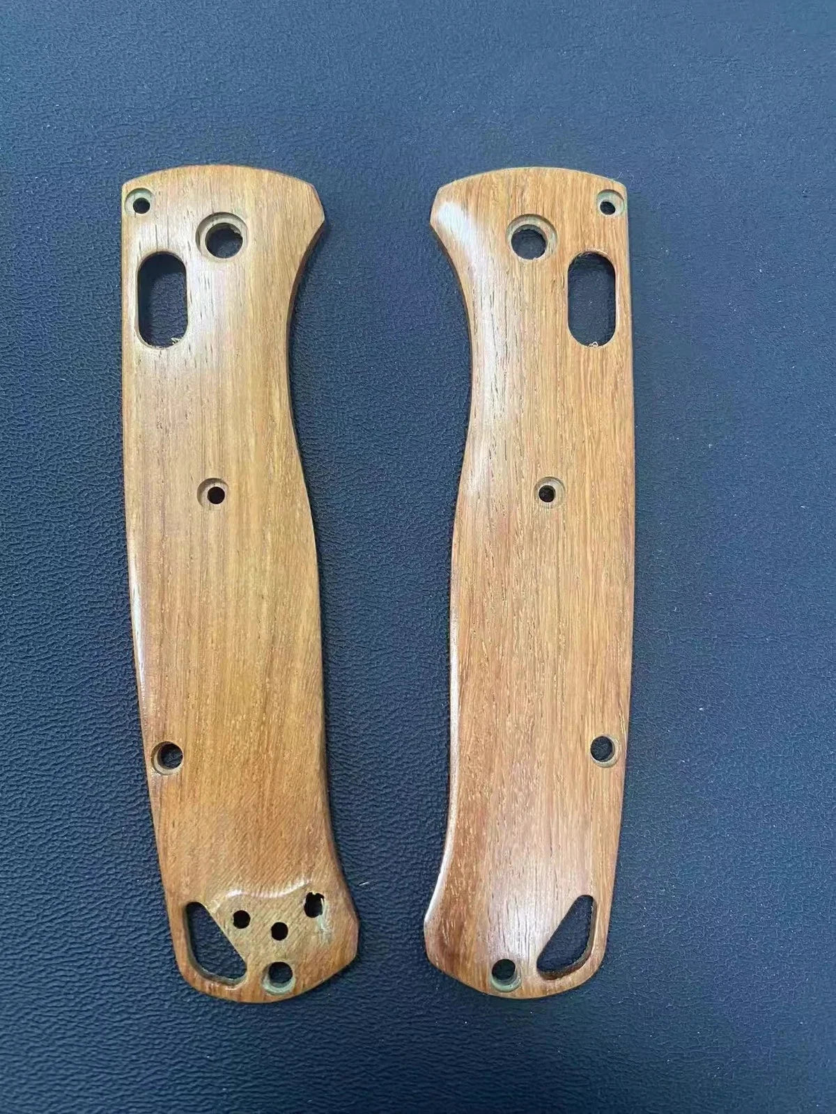 1 Pair Wooden Grip Handle Scales For Benchmade Bugout 535 Folding Knife 07FC0E-D4 - KOEEK [3]