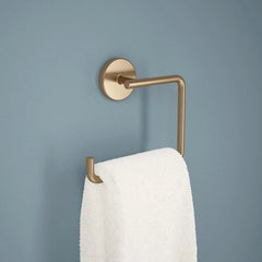 (1 piece) Hand Towel Rack Champagne Copper Bath Towel Rack 07FC0E-D4 - KOEEK [2]