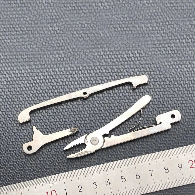 1 set of Piler + Phillips Screwdriver Spring for Victorinox 111mm Knife Parts 07FC0E-D4 - KOEEK [1]