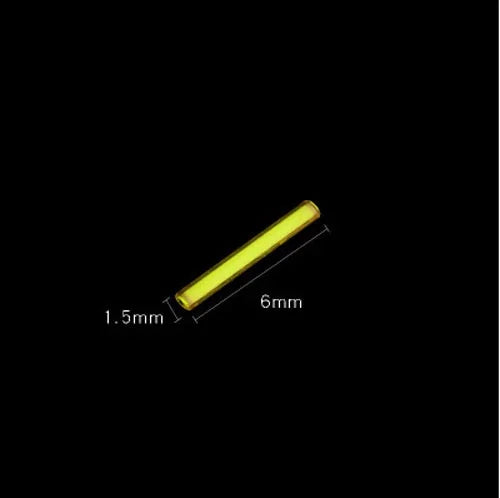 1pcs 1.5x6mm Tube Night Luminous 25 Years Life Tube Singal Lamp Tube EDC Toy 07FC0E-D4 - KOEEK [5]