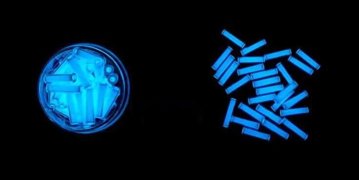 1pcs 3x11mm Night Luminous Tube 25 Years Life Signal Light Tube EDC Toy Gift 07FC0E-D4 - KOEEK [11]