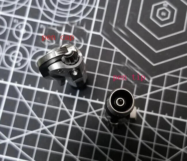 1pcs Titanium Alloy EDC Signature Pen Technology Siphon Pen Tactical Ball Pen 07FC0E-D4 - KOEEK [9]