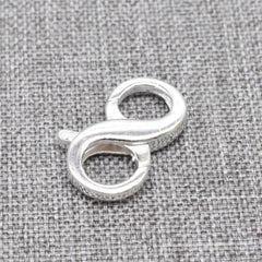 1pcs of 925 Sterling Silver Interchangeable Double Lobster Clasps for Necklace 07FC0E-D4 - KOEEK [1]