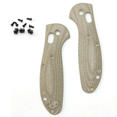 1set Handle Patch Micarta Scales for Benchmade Mini Griptilian 555-556-557 Knife 07FC0E-D4 - KOEEK [1]