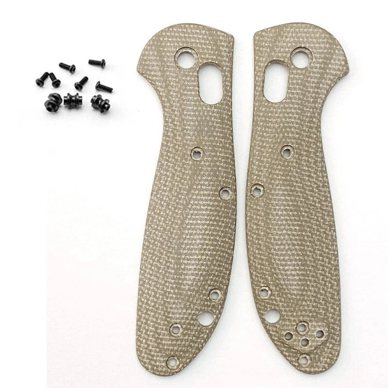 1set Handle Patch Micarta Scales for Benchmade Mini Griptilian 555-556-557 Knife 07FC0E-D4 - KOEEK [7]