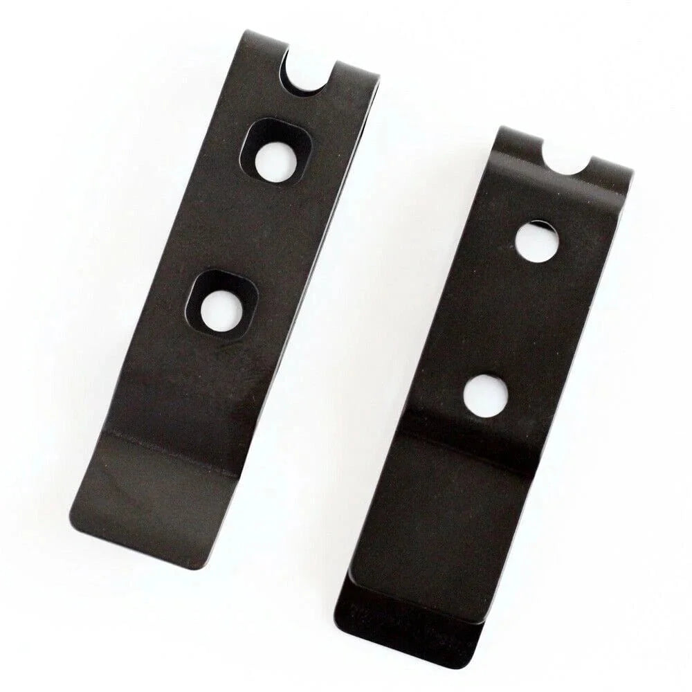 2PCS Holster Quick Clips Knife Sheath Stainless Steel Belt Clip For Kydex Cutter 07FC0E-D4 - KOEEK [4]