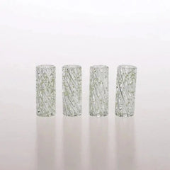 2Pcs/box D12H30Mm 7 Holes Glow In Dark Effec Glass Filter Tips 07FC0E-D4 - KOEEK [3]