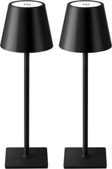 2 Pack Cordless Table Lamp,Portable LED Desk Lamp, 5000mAh Battery Operated 07FC0E-D4 - KOEEK [1]