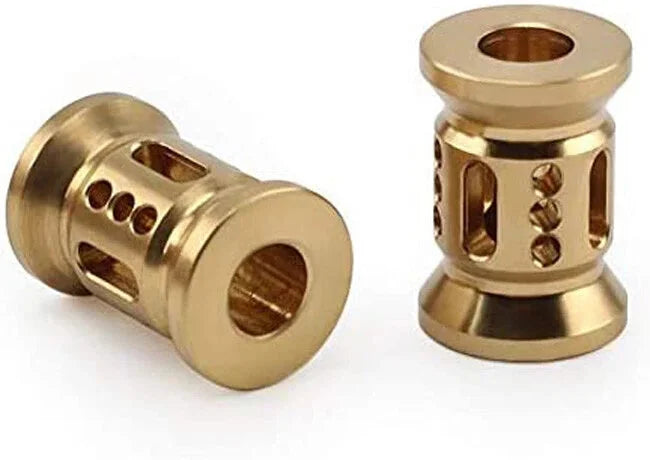 2pcs EDC Brass Knife Lanyard Bead Torch Flashlight Parachute Paracord Cord Tool 07FC0E-D4 - KOEEK [10]