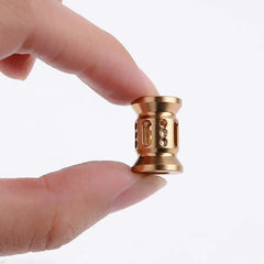 2pcs EDC Brass Knife Lanyard Bead Torch Flashlight Parachute Paracord Cord Tool 07FC0E-D4 - KOEEK [2]
