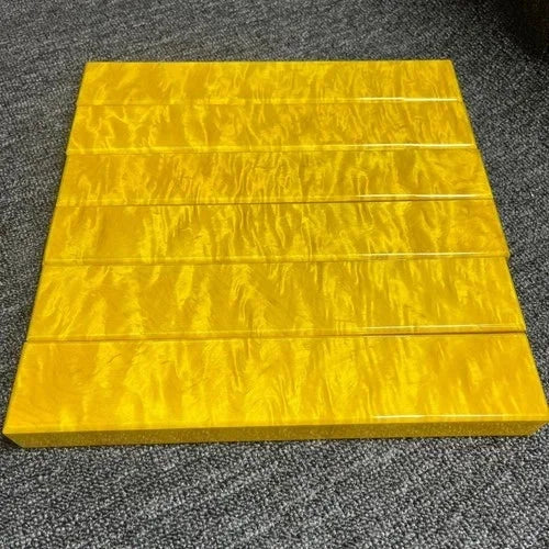2pcs/Golden Nanmu Paperweight Pair 11-14.17in Solid Wood Calligraphy Decor 07FC0E-D4 - KOEEK [5]