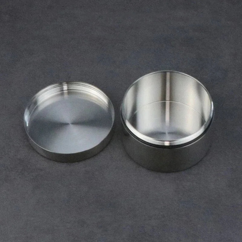 304 Stainless Steel Waterproof Storage Box Pill Case Capsule Seal Container EDC 07FC0E-D4 - KOEEK [10]