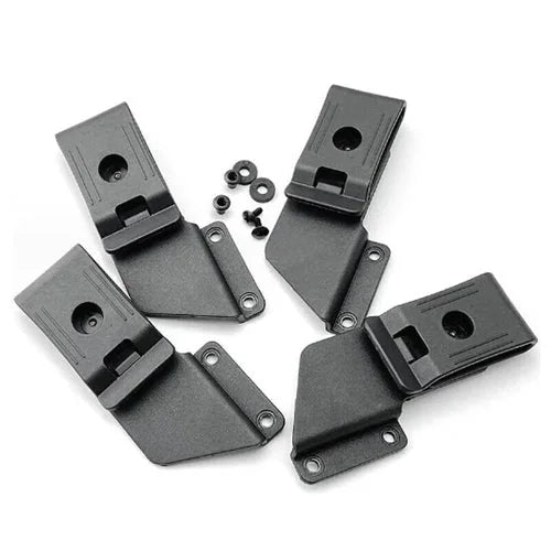 360° Rotatable Belt Clip w/ Screws for Kydex Holster IWB Cover K sheath Scabbard 07FC0E-D4 - KOEEK [7]