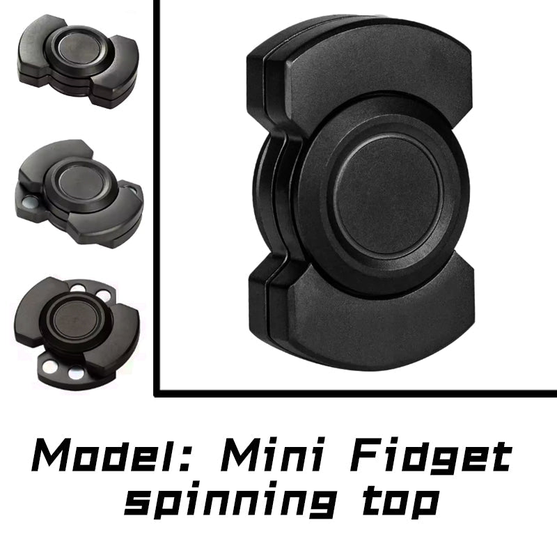 Triple-Style Metal Fidget Spinner – ADHD Stress Relief Toy for Adults & Kids | EDC Magnetic Fidget Gift edc fidget toy KOEEK - KOEEK