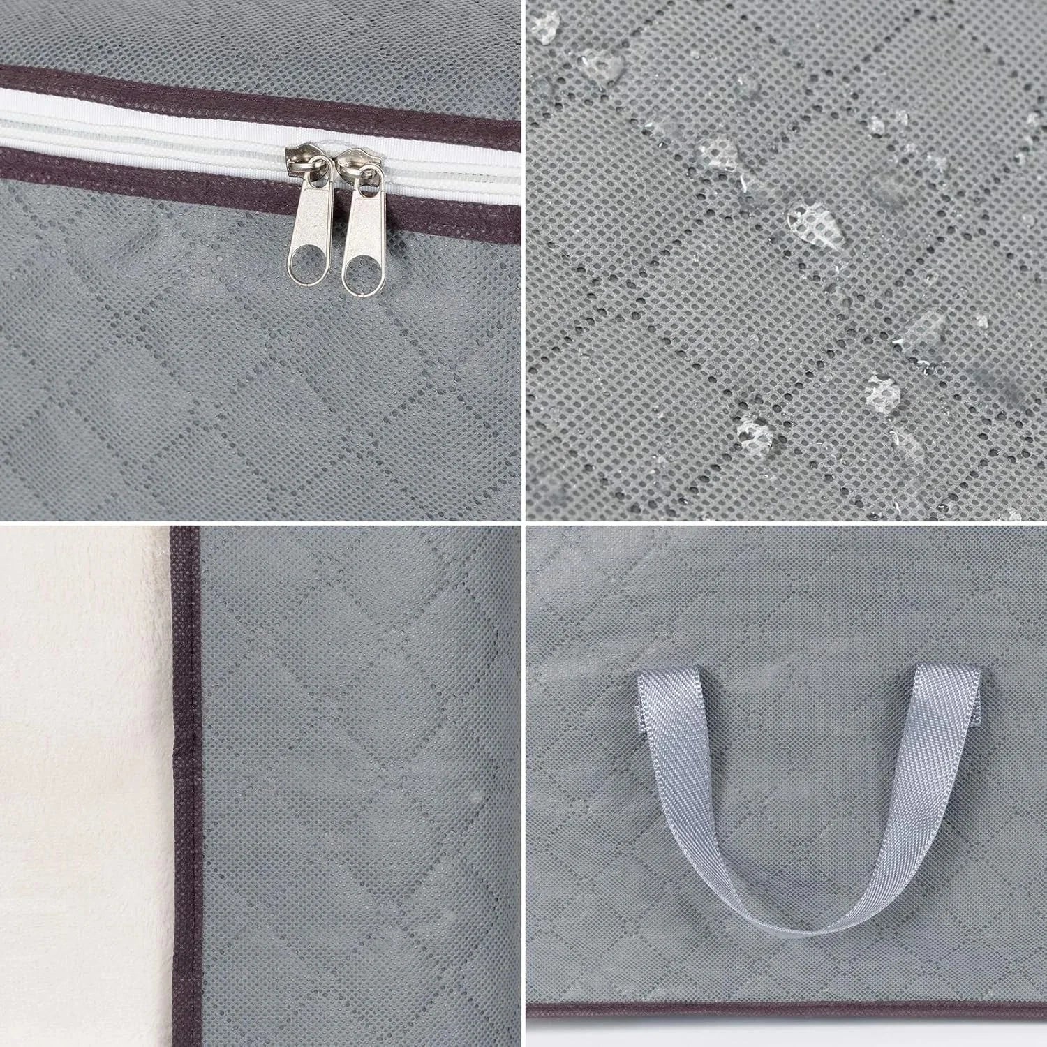 3 zippered storage bags, suitable for wardrobes, can be  to store mattresses 07FC0E-D4 - KOEEK [3]