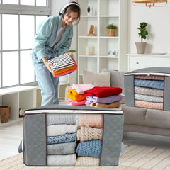 3 zippered storage bags, suitable for wardrobes, can be  to store mattresses 07FC0E-D4 - KOEEK [4]