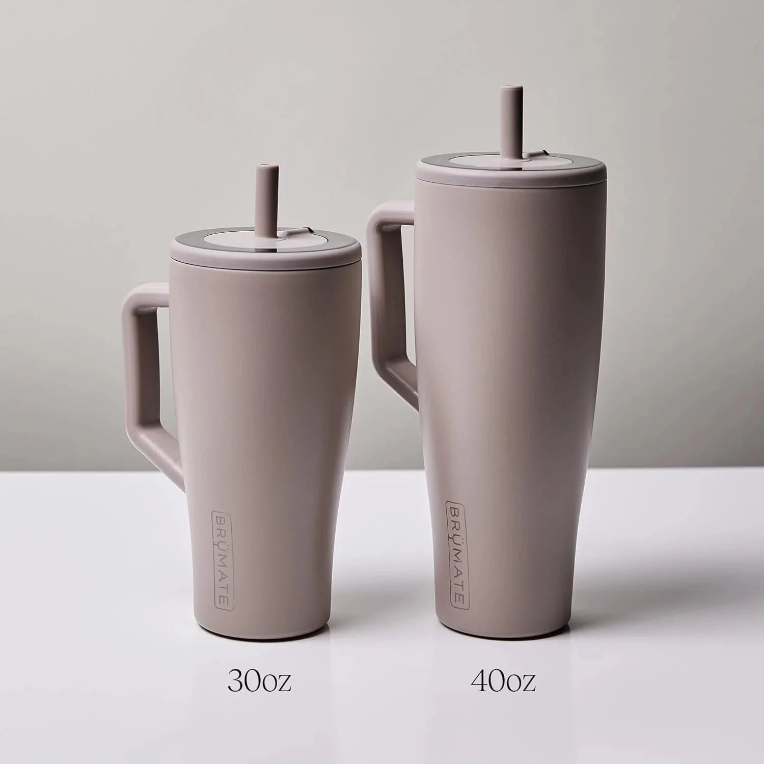 40 oz Tumbler with Handle and Straw |  Leakproof Insulated Tumbler with Lid 07FC0E-D4 - KOEEK [6]