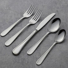 45-piece stainless steel flatware set, service for 8 07FC0E-D4 - KOEEK [3]