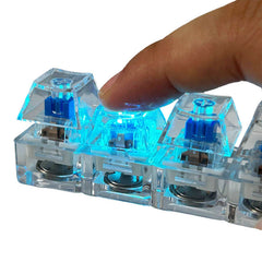 stress relief toys Mechanical Keyboard Keychain KOEEK - KOEEK