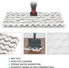 4-pack replacement steam mop pads for Shark Lift-Away Pro 07FC0E-D4 - KOEEK [2]