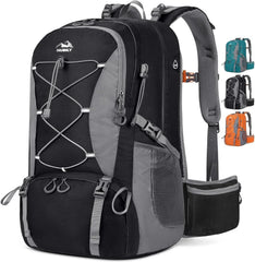 50L Hiking Backpack Lightweight Outdoor Travel Backpack for Men and Women 07FC0E-D4 - KOEEK [2]