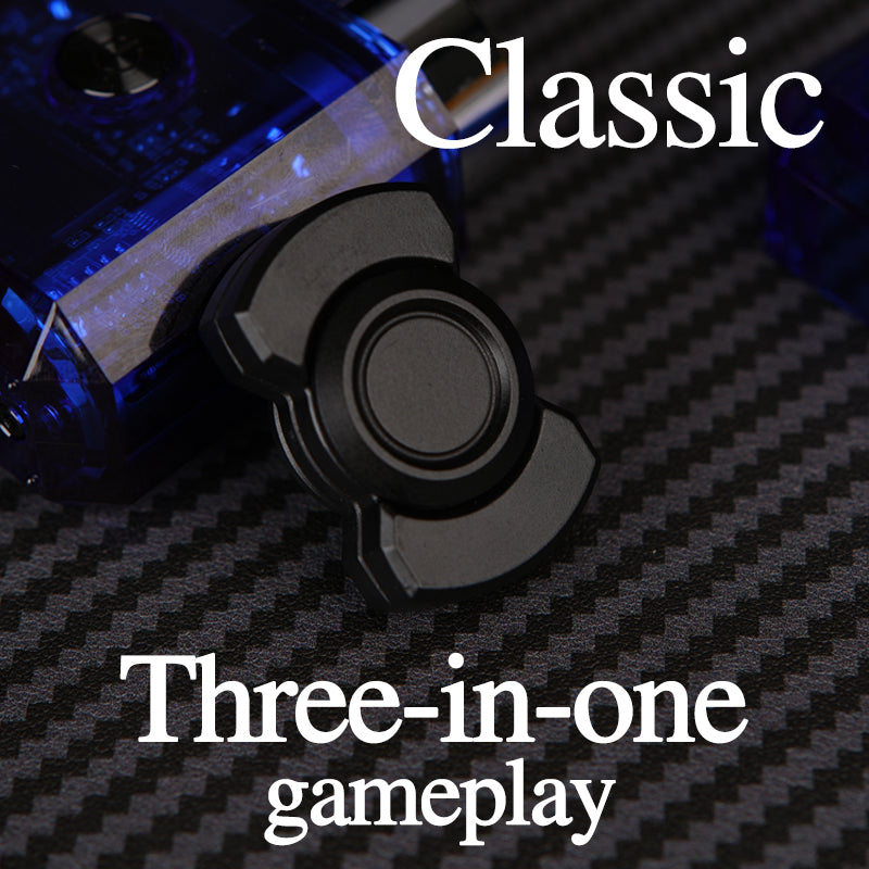 Triple-Style Metal Fidget Spinner – ADHD Stress Relief Toy for Adults & Kids | EDC Magnetic Fidget Gift edc fidget toy KOEEK - KOEEK