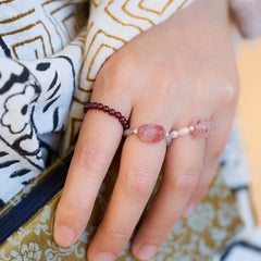 Natural Tourmaline Pixiu Ring KOEEK - KOEEK