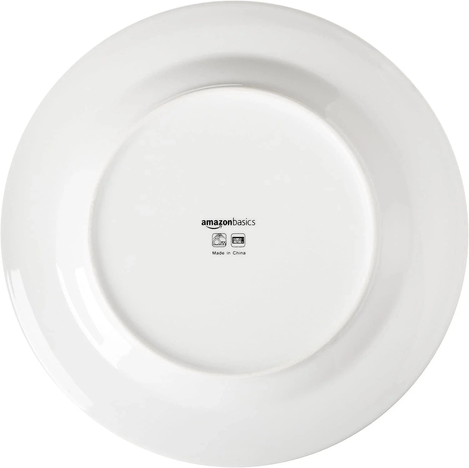 6-Piece White Dinner Plate Set, 10.5 inches 07FC0E-D4 - KOEEK [6]