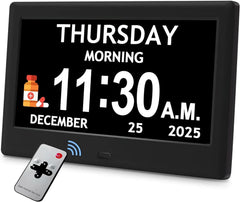 7-inch clock designed specifically for Alzheimer's patients 07FC0E-D4 - KOEEK [1]