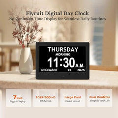 7-inch clock designed specifically for Alzheimer's patients 07FC0E-D4 - KOEEK [2]