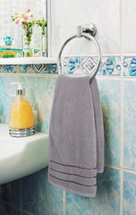 8 Piece Luxury Towel Set, 2 Bath, 2 Hand, and 4 Wash Cloths, 600 GSM Ring Cotton 07FC0E-D4 - KOEEK [4]
